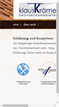 Mobile Screenshot of kraemer-sachverstaendiger.de